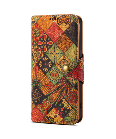 Housse iPhone X / XS Patchwork Bohème