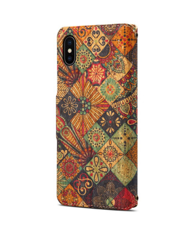 Housse iPhone X / XS Patchwork Bohème