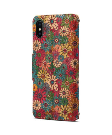 Housse iPhone X / XS à Imprimé Floral Printanier