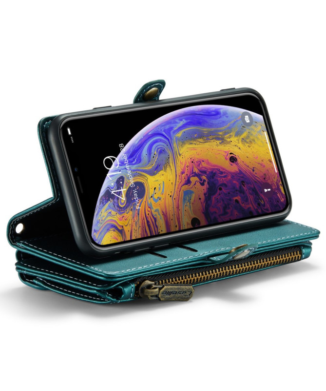 Housse iPhone X / XS Bandoulière avec Fermeture Zippée