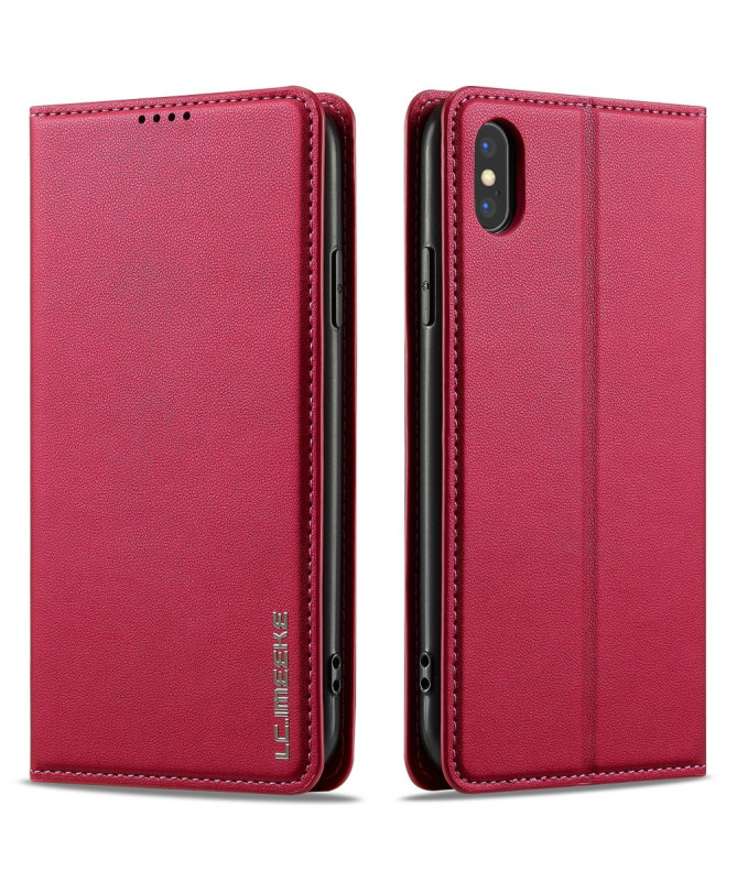 Housse Portefeuille Classique pour iPhone XS / X - Style et Fonction