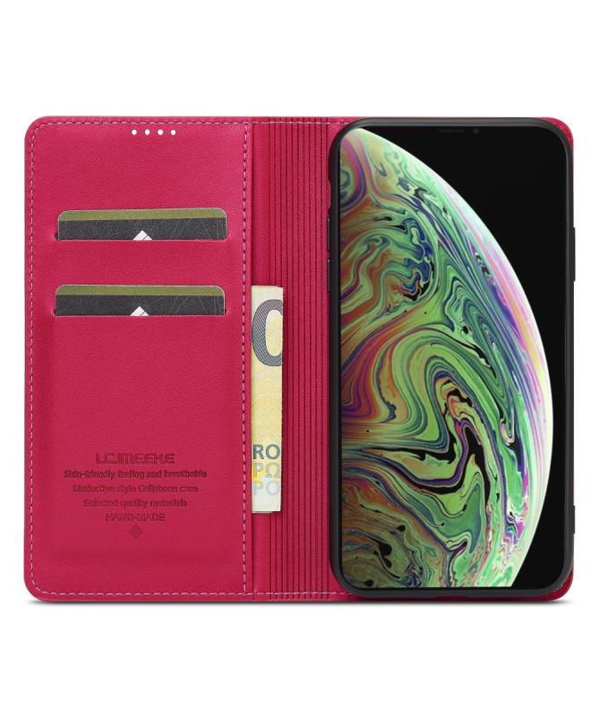 Housse Portefeuille Classique pour iPhone XS / X - Style et Fonction