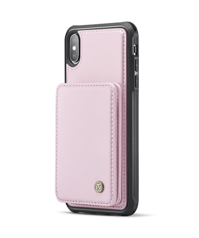 Coque iPhone X / XS 2-en-1 Détachable avec Porte-cartes et Support