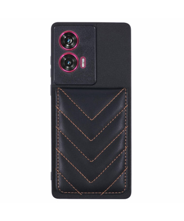 Coque Motorola Edge 50 Fusion avec Porte-cartes et Support