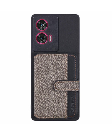 Coque Motorola Edge 50 Fusion Windsor avec Porte-cartes et Support