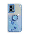 Coque Motorola Edge 50 Fusion Glamour Glitz avec Anneau