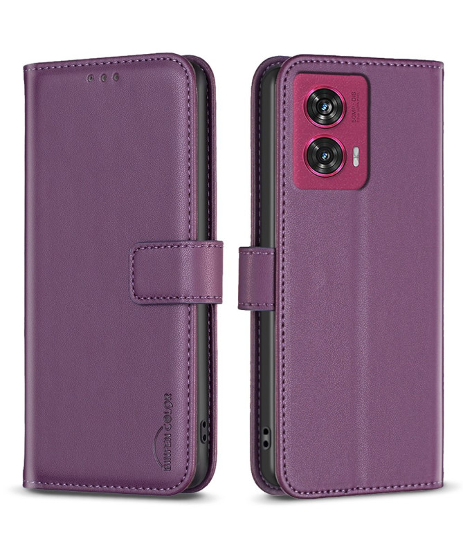 Housse Motorola Edge 50 Fusion avec support pliable BF17