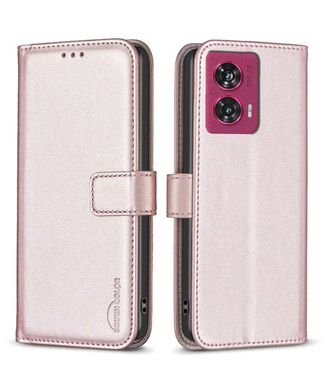 Housse Motorola Edge 50 Fusion avec support pliable BF17