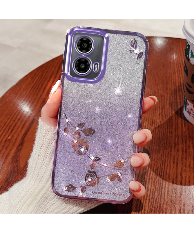 Coque Motorola Edge 50 Fusion Glamour Glitz
