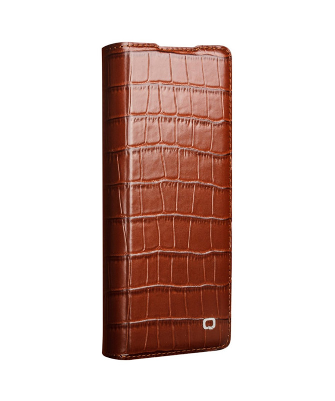 Coque Samsung Galaxy Z Fold 6 Cuir Croco