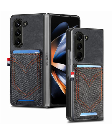 Coque Samsung Galaxy Z Fold 6 Texturée Denim