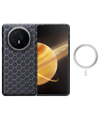 Coque Honor Magic V3 Magnétique en Fibre d'Aramide Nid d'Abeille