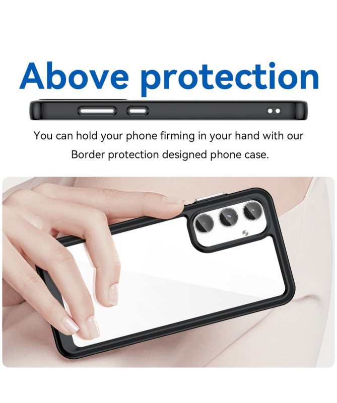 Coque Samsung Galaxy A55 5G Bumper Transparent Antichoc