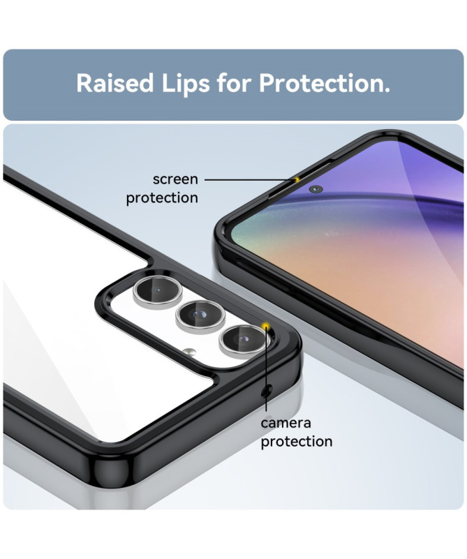 Coque Samsung Galaxy A55 5G Bumper Transparent Antichoc