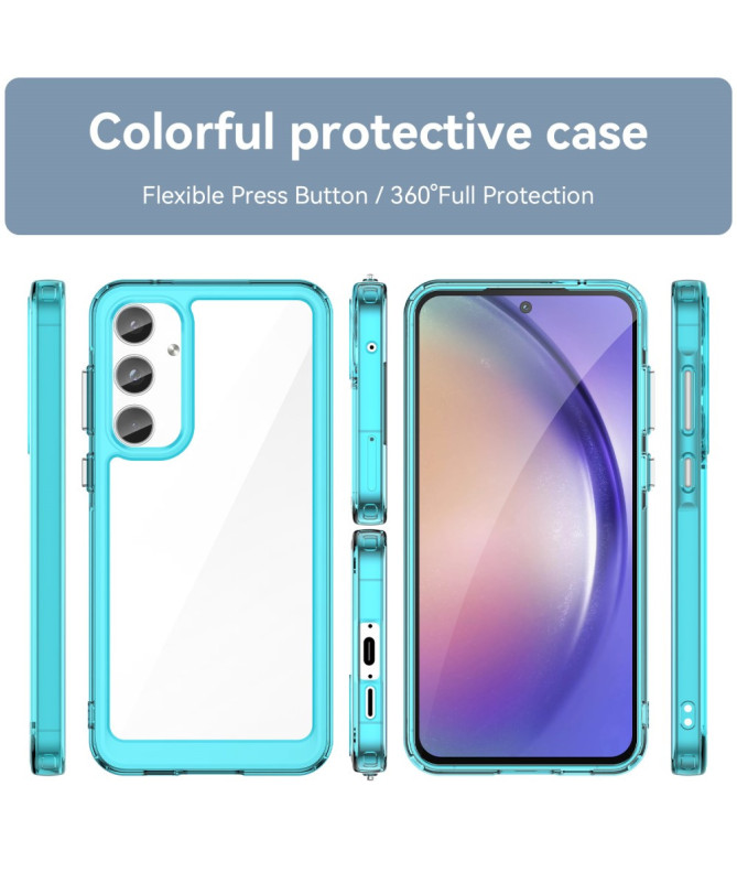 Coque Samsung Galaxy A55 5G Bumper Transparent Antichoc