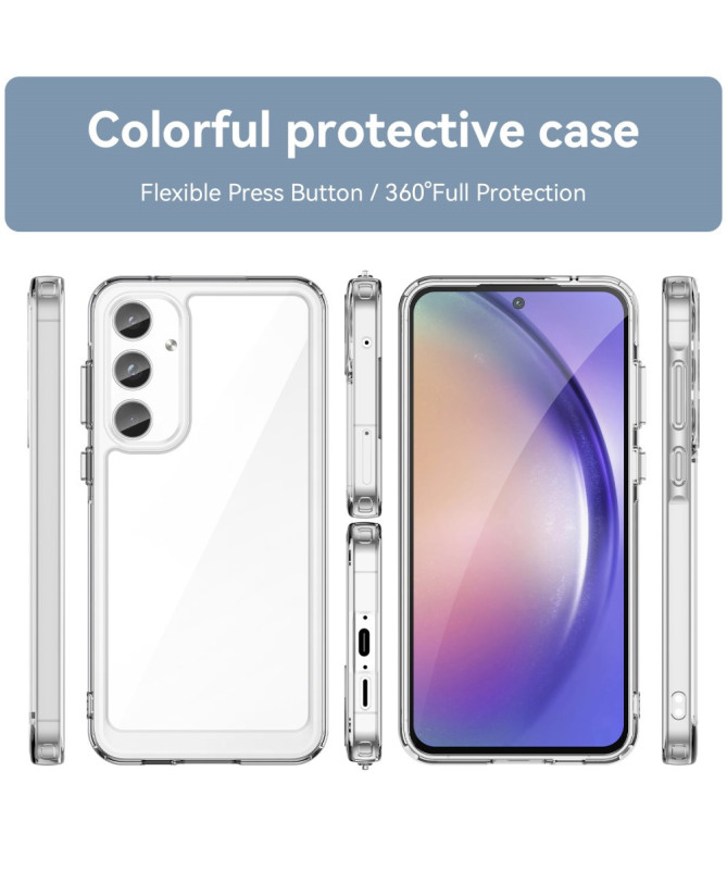 Coque Samsung Galaxy A55 5G Bumper Transparent Antichoc