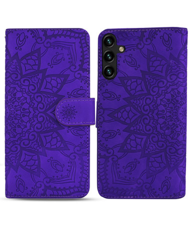 Housse Samsung Galaxy A55 5G Leïla fleur oriental