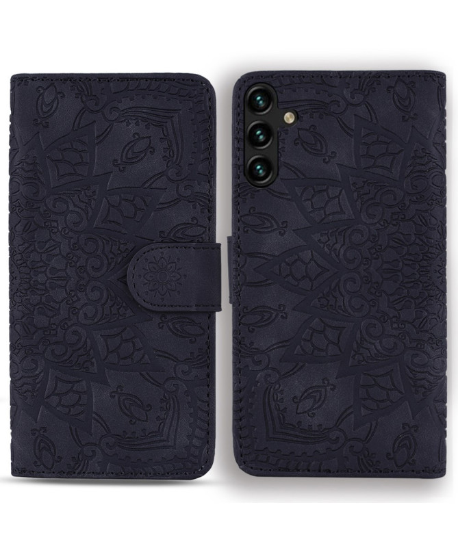 Housse Samsung Galaxy A55 5G Leïla fleur oriental