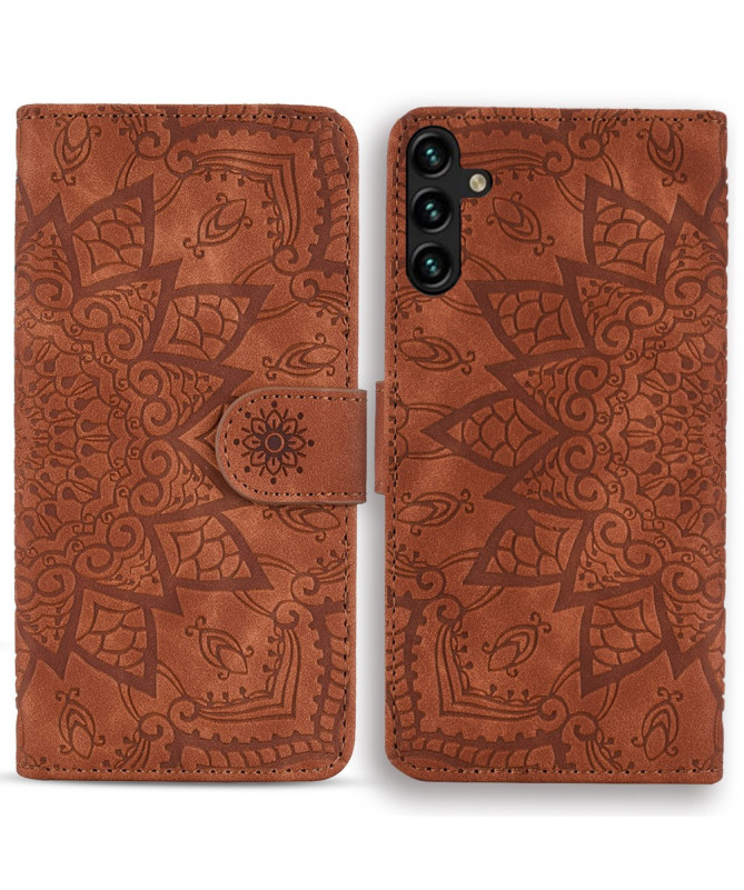 Housse Samsung Galaxy A55 5G Leïla fleur oriental