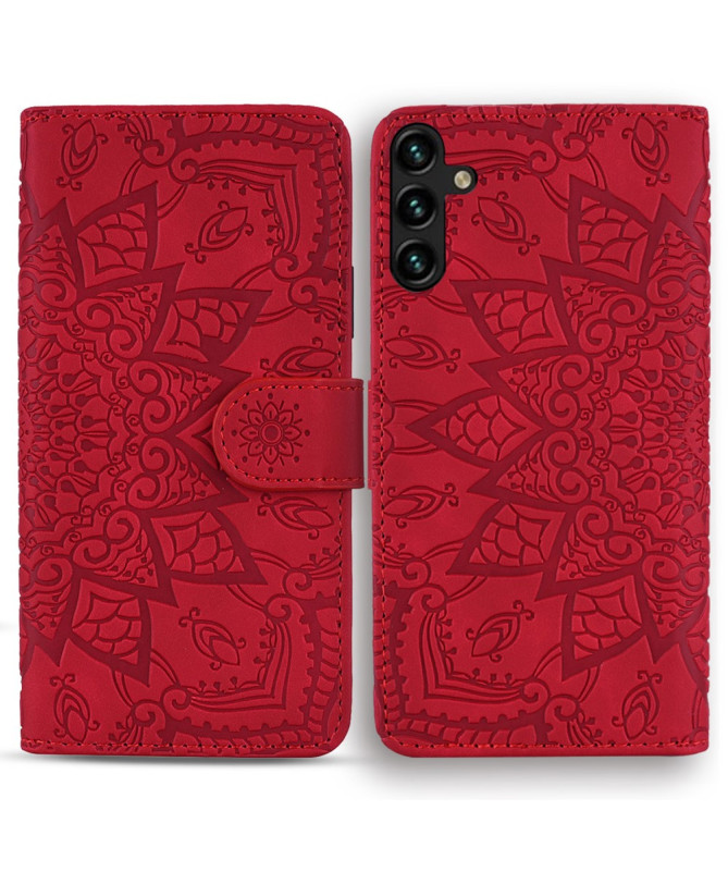 Housse Samsung Galaxy A55 5G Leïla fleur oriental