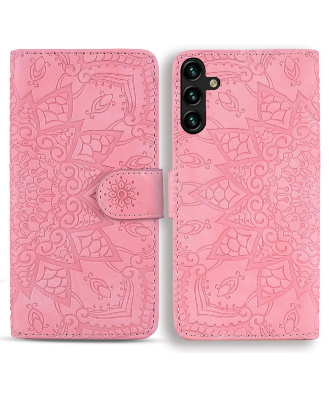 Housse Samsung Galaxy A55 5G Leïla fleur oriental