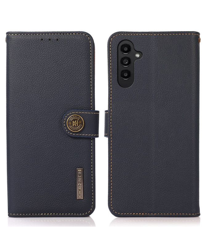 Housse Samsung Galaxy A55 5G KHAZNEH Classic en cuir