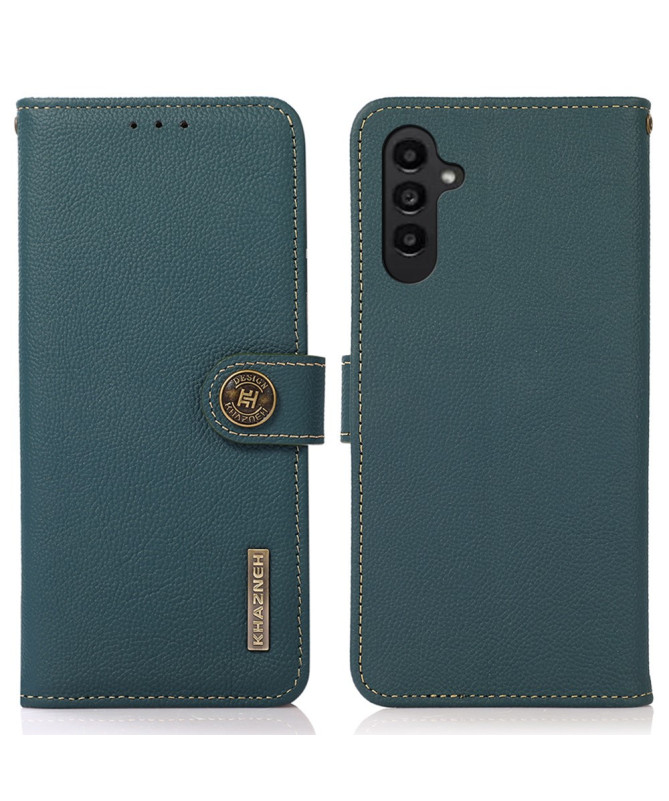 Housse Samsung Galaxy A55 5G KHAZNEH Classic en cuir