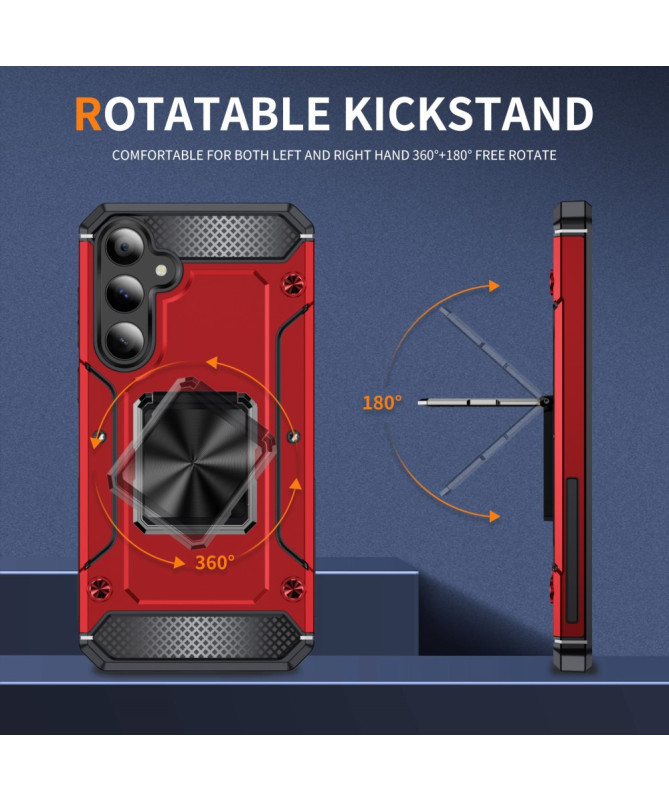 Coque Samsung Galaxy A55 5G Protection avec Support Rotatif