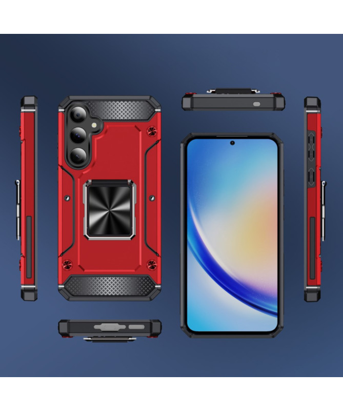 Coque Samsung Galaxy A55 5G Protection avec Support Rotatif