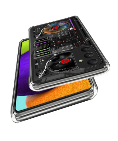 Coque Samsung Galaxy A55 5G, style DJ mix