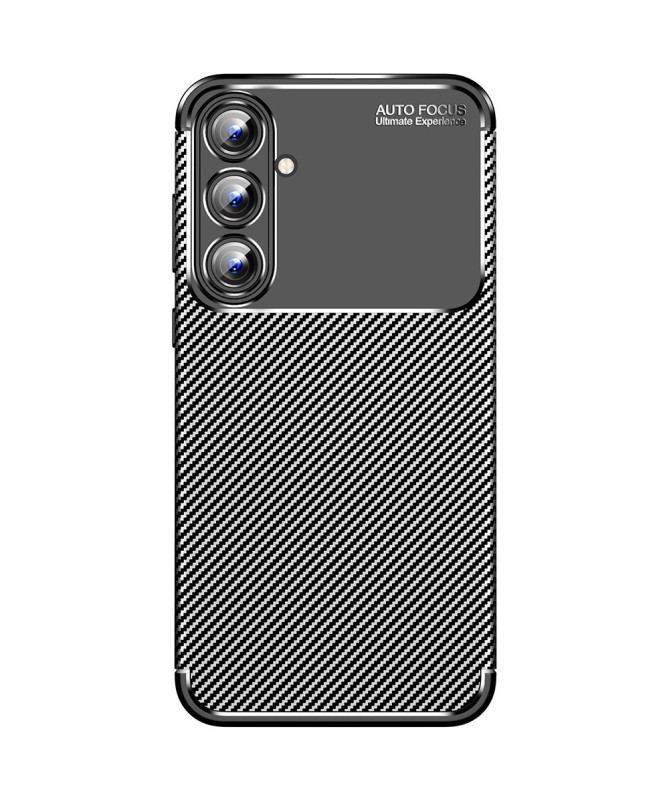 Coque Galaxy A55 5G, finition fibre de carbone