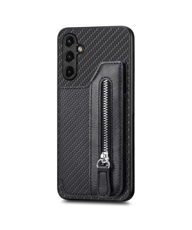 Coque Galaxy A55 5G avec porte-cartes et fermeture éclair intégrée