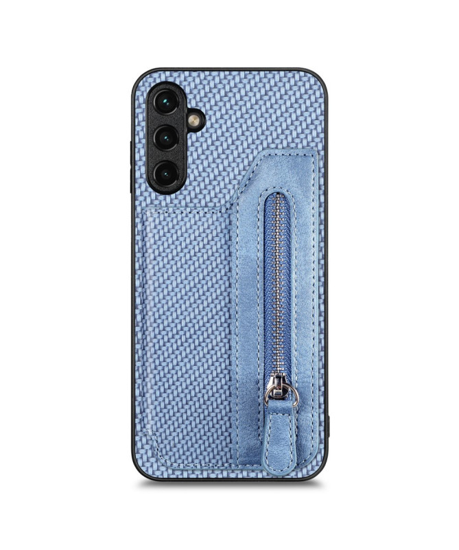 Coque Galaxy A55 5G avec porte-cartes et fermeture éclair intégrée