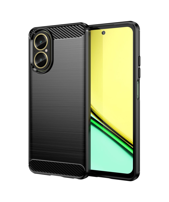 Coque Realme C67 effet brossé silicone