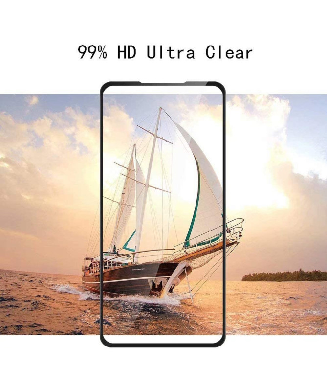 Protection d'écran OnePlus Nord N100 en verre trempé full size