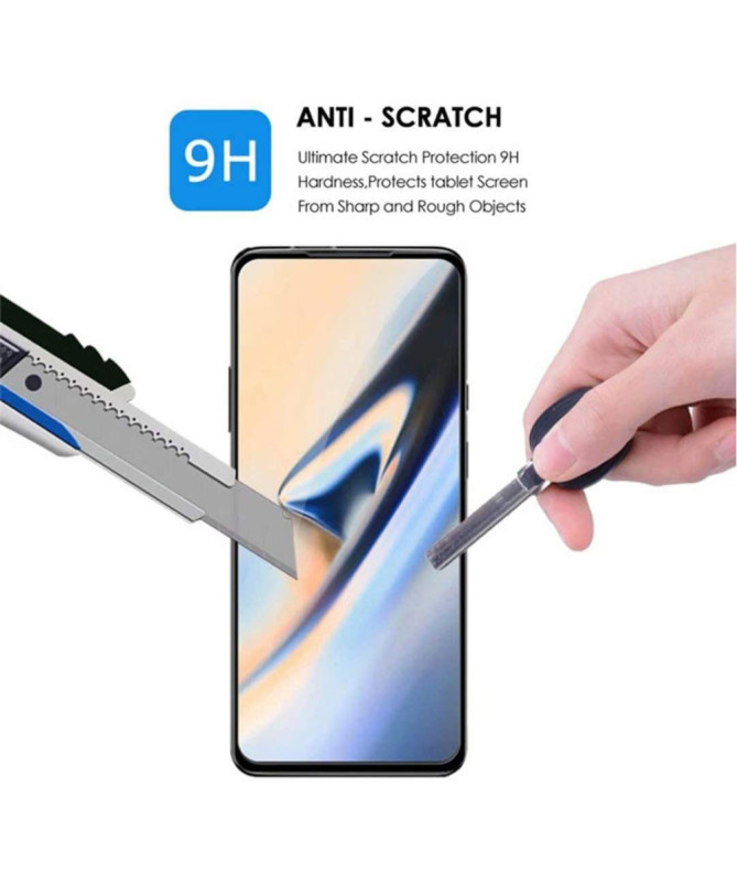 Protection d'écran OnePlus Nord N100 en verre trempé full size