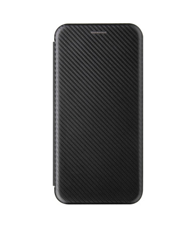 Flip Cover OnePlus Nord N100 design fibre de carbone