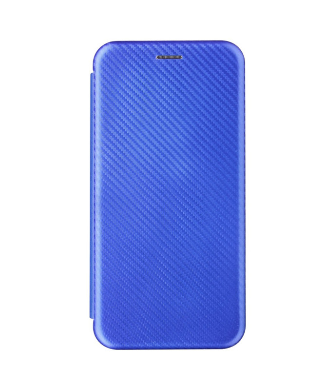 Flip Cover OnePlus Nord N100 design fibre de carbone