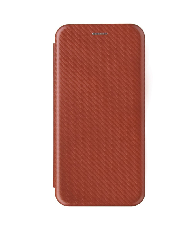 Flip Cover OnePlus Nord N100 design fibre de carbone