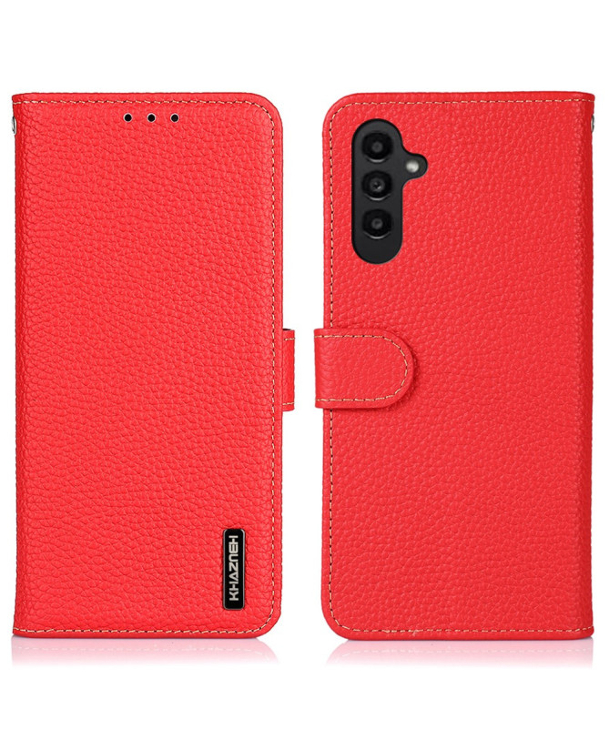 Housse Samsung Galaxy A16 5G / 4G Cuir Grainé KHAZNEH