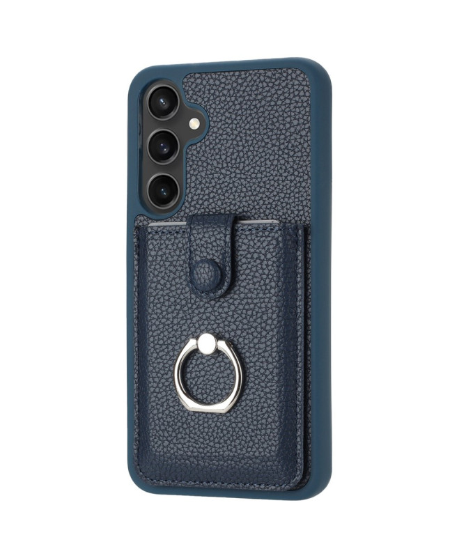 Coque Samsung Galaxy A16 5G / 4G avec porte-cartes et support anneau 3