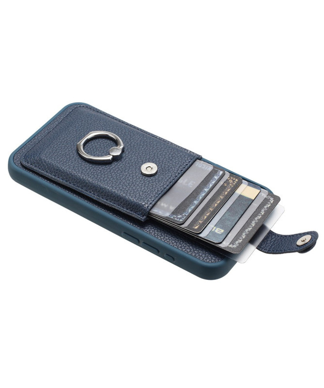 Coque Samsung Galaxy A16 5G / 4G avec porte-cartes et support anneau 3
