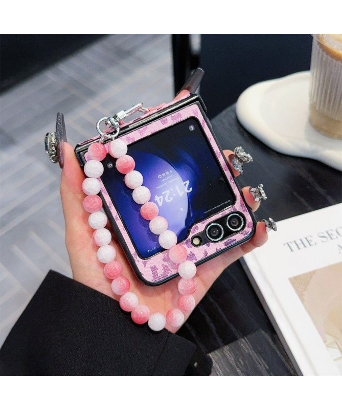 Coque Samsung Galaxy Z Flip 7 FE / Z Flip 6 Léopard Holographique avec
