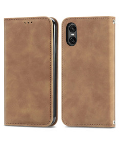 Housse Sony Xperia 10 VI Business Rétro