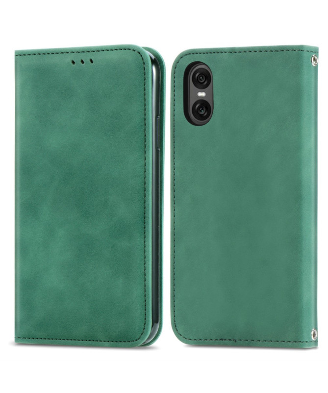 Housse Sony Xperia 10 VI Business Rétro