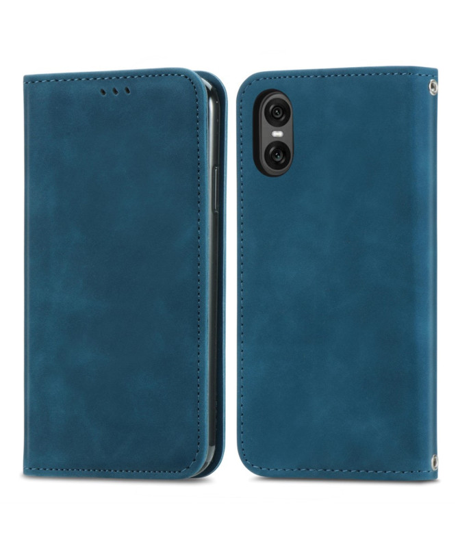 Housse Sony Xperia 10 VI Business Rétro