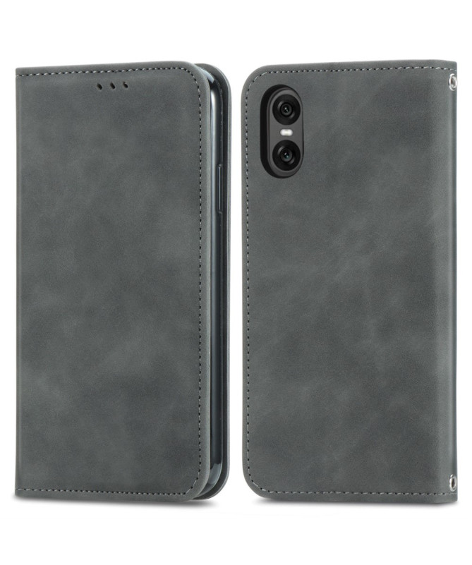 Housse Sony Xperia 10 VI Business Rétro