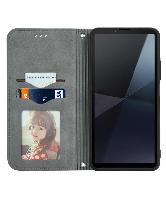 Housse Sony Xperia 10 VI Business Rétro