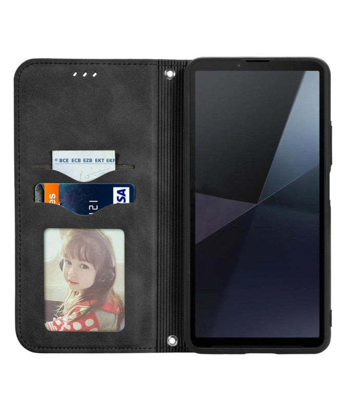 Housse Sony Xperia 10 VI Business Rétro