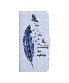 Housse Sony Xperia 10 VI Plume avec Citation Inspirante